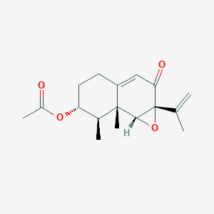 molecular formula C17H22O4 B2735025 3-Acetyl-13-deoxyphomenone CAS No. 194241-10-6