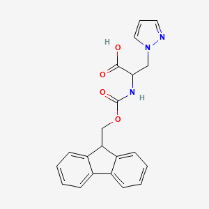 DL-N-Fmoc-3-pyrazol-1-YL-alanine