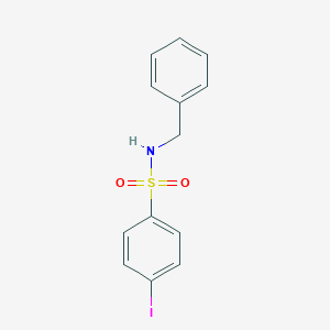 molecular formula C13H12INO2S B273509 N-benzyl-4-iodobenzenesulfonamide 