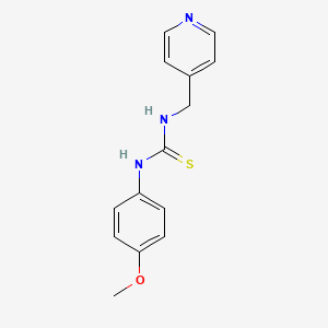 1-(4-Methoxyphenyl)-3-(pyridin-4-ylmethyl)thiourea
