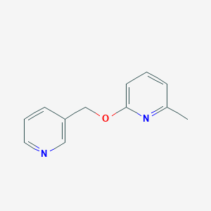 2-Methyl-6-[(pyridin-3-yl)methoxy]pyridine