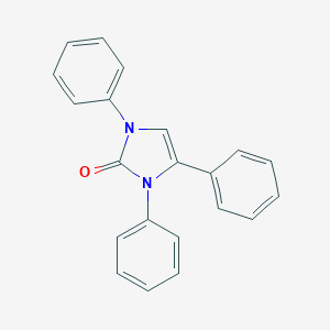 molecular formula C21H16N2O B273529 1,3,4-Triphenyl-1H-imidazole-2(3H)-one 