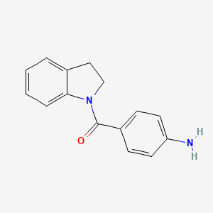 (4-Aminophenyl)(2,3-dihydro-1H-indol-1-YL)-methanone