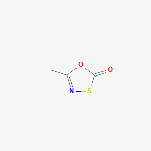 molecular formula C3H3NO2S B2735413 5-甲基-1,3,4-噁硫唑-2-酮 CAS No. 17452-74-3