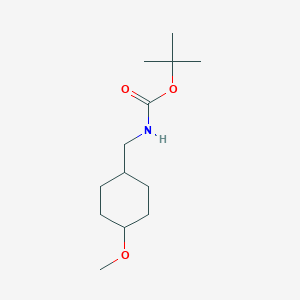 molecular formula C13H25NO3 B2735448 Carbamic acid,(cis-4-methoxycyclohexyl)methyl-,1,1-dimethylethyl ester CAS No. 561307-55-9