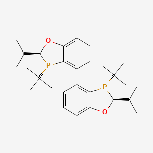 molecular formula C28H40O2P2 B2735452 (2S,2'S,3S,3'S)-DI-iPr-BABIBOP CAS No. 2207601-12-3