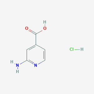 molecular formula C6H7ClN2O2 B2735474 2-Aminoisonicotinic acid hydrochloride CAS No. 1185560-43-3; 13362-28-2