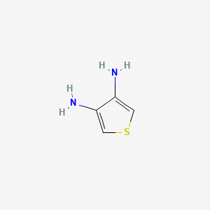 molecular formula C4H6N2S B2735483 3,4-Diaminothiophene CAS No. 78637-85-1