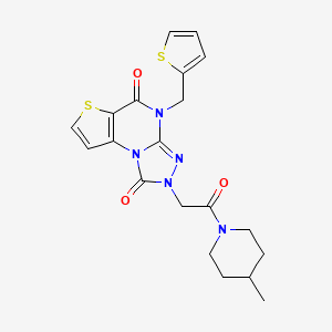 N-cyclopropyl-1-{[5-(4-methoxybenzoyl)-1-methyl-4,5,6,7-tetrahydro-1H-pyrazolo[4,3-c]pyridin-3-yl]carbonyl}piperidine-3-carboxamide