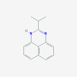 molecular formula C14H14N2 B273580 2-Isopropyl-1H-perimidine 