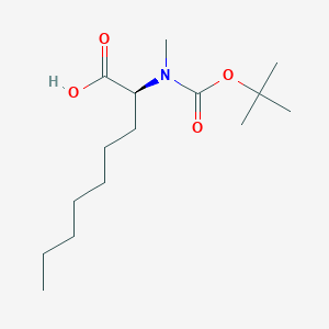 molecular formula C15H29NO4 B2735848 Boc-MeAnon(2)-OH CAS No. 2389078-56-0