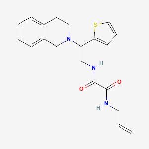 N1-allyl-N2-(2-(3,4-dihydroisoquinolin-2(1H)-yl)-2-(thiophen-2-yl)ethyl)oxalamide