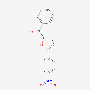 molecular formula C17H11NO4 B273633 [5-(4-Nitrophenyl)furan-2-yl]-phenylmethanone CAS No. 59835-57-3