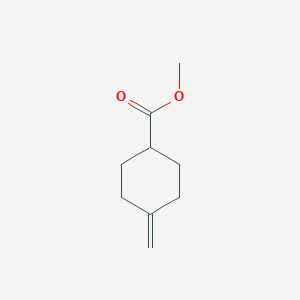 molecular formula C9H14O2 B2736377 Methyl 4-methylenecyclohexane carboxylate CAS No. 71092-50-7