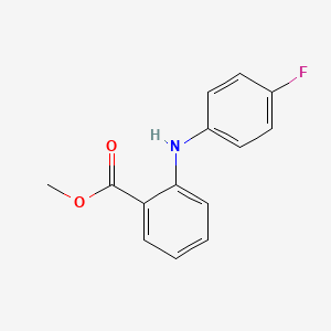 molecular formula C14H12FNO2 B2736489 Methyl 2-((4-fluorophenyl)amino)benzoate CAS No. 2248369-00-6
