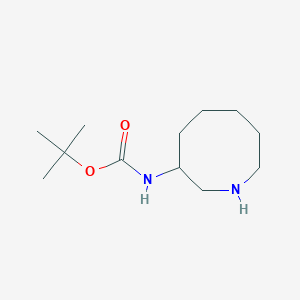 molecular formula C12H24N2O2 B2736520 tert-butyl N-(azocan-3-yl)carbamate CAS No. 2044871-25-0