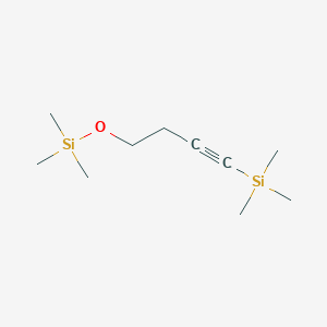 Trimethyl[4-[(trimethylsilyl)oxy]-1-butynyl]silane