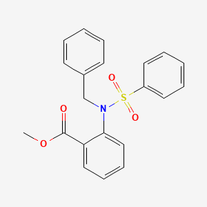 Methyl 2-[benzyl(phenylsulfonyl)amino]benzoate