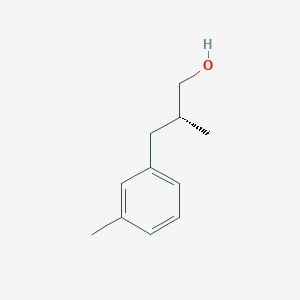 molecular formula C11H16O B2736604 (2R)-2-Methyl-3-(3-methylphenyl)propan-1-ol CAS No. 1940149-63-2