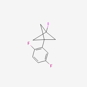 1-(2,5-Difluorophenyl)-3-iodobicyclo[1.1.1]pentane