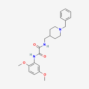 N1-((1-benzylpiperidin-4-yl)methyl)-N2-(2,5-dimethoxyphenyl)oxalamide