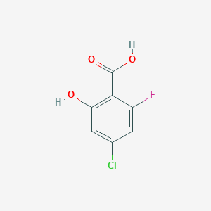 4-Chloro-2-fluoro-6-hydroxybenzoic acid