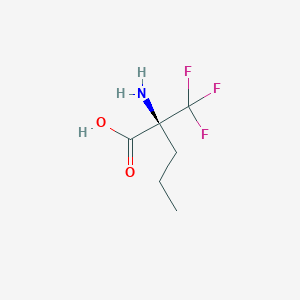 molecular formula C6H10F3NO2 B2736731 (S)-Trifluoromethylnorvaline CAS No. 343567-09-9