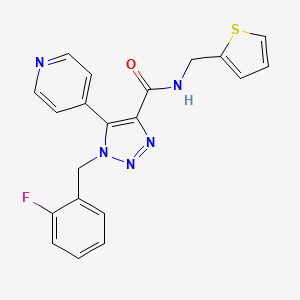 molecular formula C20H16FN5OS B2736953 C20H16FN5OS CAS No. 1788769-66-3