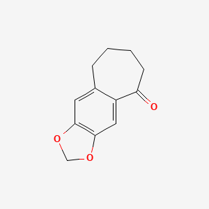 6,7,8,9-Tetrahydrocyclohepta[f][1,3]benzodioxol-5-one