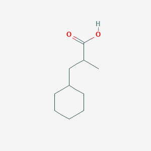 3-Cyclohexyl-2-methylpropanoic acid