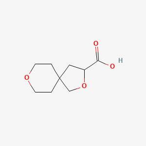 2,8-Dioxaspiro[4.5]decane-3-carboxylic acid