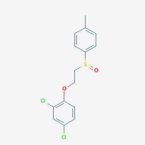 [2-(2,4-Dichlorophenoxy)ethyl](4-methylphenyl)oxo-lambda~4~-sulfane
