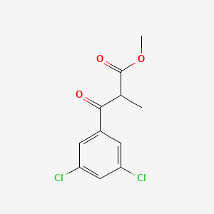 Methyl 3-(3,5-dichlorophenyl)-2-methyl-3-oxopropanoate