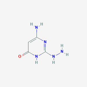 6-amino-2-hydrazino-4(3H)-pyrimidinone