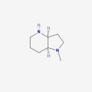 (3As,7aS)-1-methyl-2,3,3a,4,5,6,7,7a-octahydropyrrolo[3,2-b]pyridine