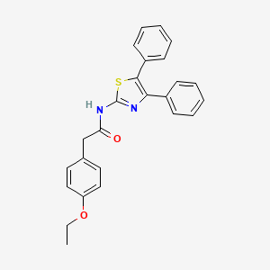 N-(4,5-diphenylthiazol-2-yl)-2-(4-ethoxyphenyl)acetamide