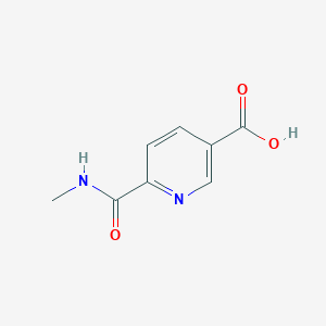 molecular formula C8H8N2O3 B2737229 6-(甲基氨基甲酰)吡啶-3-羧酸 CAS No. 170464-32-1