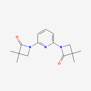1-[6-(3,3-Dimethyl-2-oxoazetidin-1-yl)pyridin-2-yl]-3,3-dimethylazetidin-2-one
