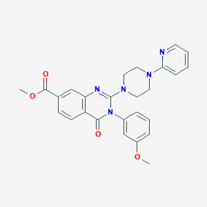 N-cyclopropyl-3-{[1-(methoxyacetyl)piperidin-3-yl]methoxy}benzamide