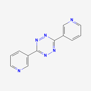 molecular formula C12H8N6 B2737305 3,6-二吡啶-3-基-1,2,4,5-四唑 CAS No. 107599-30-4