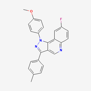 8-fluoro-1-(4-methoxyphenyl)-3-(4-methylphenyl)-1H-pyrazolo[4,3-c]quinoline