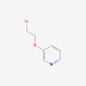 B2737325 3-(2-Bromoethoxy)pyridine CAS No. 162541-27-7