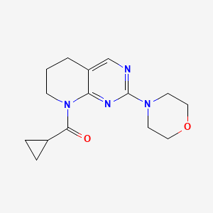 cyclopropyl(2-morpholino-6,7-dihydropyrido[2,3-d]pyrimidin-8(5H)-yl)methanone