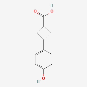 Rel-(1s,3s)-3-(4-hydroxyphenyl)cyclobutane-1-carboxylic acid