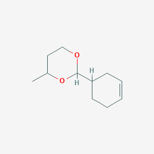 B027374 2-Cyclohex-3-en-1-yl-4-methyl-1,3-dioxane CAS No. 103907-82-0