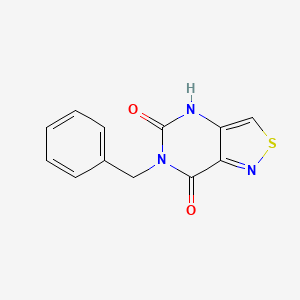 6-benzylisothiazolo[4,3-d]pyrimidine-5,7(4H,6H)-dione