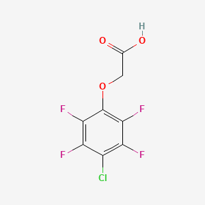 2-(4-Chloro-2,3,5,6-tetrafluorophenoxy)acetic acid