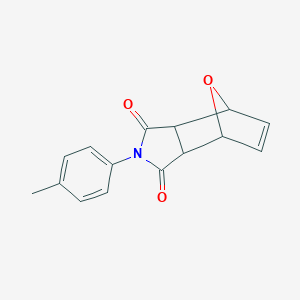 molecular formula C15H13NO3 B273747 2-(p-tolyl)-3a,4,7,7a-tetrahydro-1H-4,7-epoxyisoindole-1,3(2H)-dione 