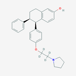 B027375 rac Lasofoxifene-d4 CAS No. 1126626-61-6