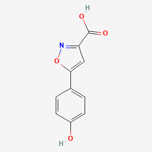 5-(4-Hydroxyphenyl)isoxazole-3-carboxylic acid